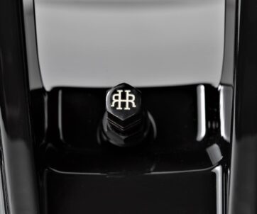 アルミブラックエアバルブ